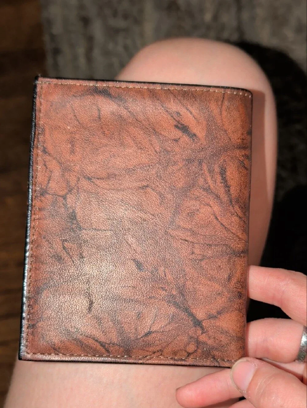Vintage Rolfs American Classic Brown Genuine Cowhide  Leather Bi-Fold Wallet